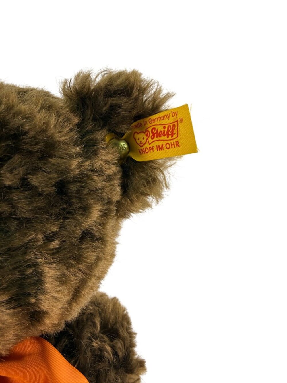 Steiff Autumn Teddy Bear "Mack" Mohair Jointed w/ Growler 665677 13” Germany - Picture 2 of 7